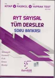 Karekök AYT Sayısal Tüm Dersler Soru Bankası