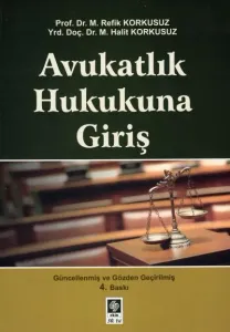 Avukatlık Hukukuna Giriş