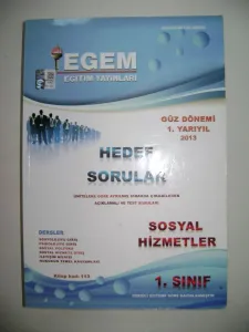 Sosyal Hizmetler Güz Dönemi 1. Sınıf 1. Yarıyıl Hedef Sorular