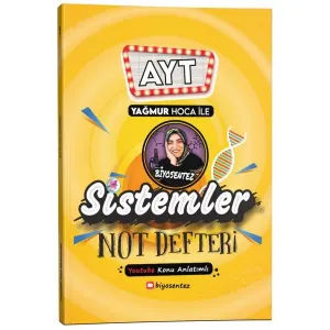 KR Akademi Yağmur Hoca ile AYT Biyosentez Sistemler Not Defteri Tamamı El Yazılı