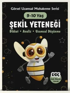 Dahi Olacak Çocuk 9-10 Yaş Şekil Yeteneği Görsel Uzamsal Muhakeme Serisi