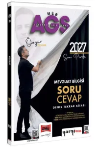 Yargı Yayınları 2027 MEB-AGS Mevzuat Bilgisi Soru Cevap Genel Tekrar Kitabı