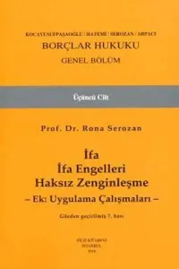 Borçlar Hukuku Genel Bölüm Cilt 3