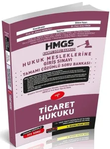 Savaş Yayınları 2026 HMGS Kampı Ticaret Hukuku Soru Bankası
