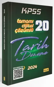 Makro Kitap 2024 KPSS Tarih 20 Deneme Dijital Çözümlü