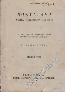 Noktalama: Yazıda Kullanılan İşaretler -