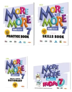 More More 7. Sınıf English Practice Book 4 lü Set