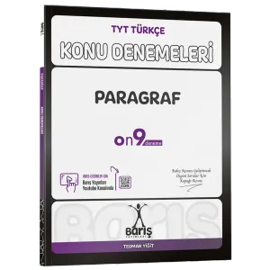 Barış Yayınları TYT Türkçe Paragraf Konu Denemeleri