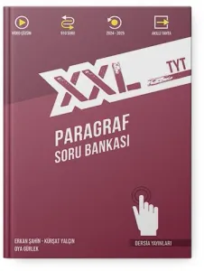 Dersia Yayınları TYT XXL Türkçe Paragraf Soru Bankası