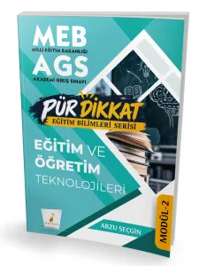 MEB - AGS Pür Dikkat Serisi Eğitim ve Öğretim Teknolojileri Soru Bankası