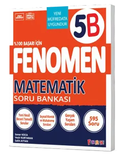 FENOMEN 5. SINIF MATEMATİK SORU BANKASI (B)