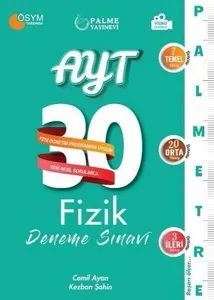 Palme AYT Fizik Palmetre Serisi 30 Deneme