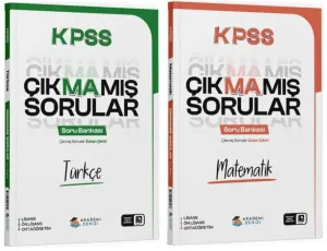 Akademi Denizi KPSS Türkçe ve Matematik Çıkmamış Sorular Soru Bankası 2'li Set