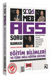 Yargı Yayınları 2026 MEB-AGS Eğitim Bilimleri ve Türk Milli Eğitim Sistemi Tamamı Çözümlü Soru Bankası Modül 2