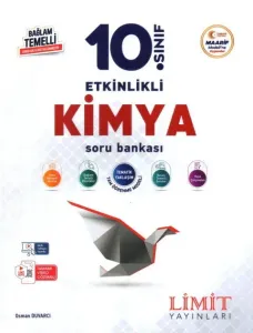 Limit 10. Sınıf Kimya Etkinlikli Maarif Soru Bankası