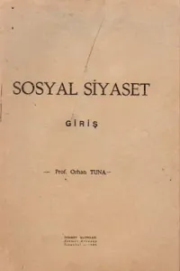 Sosyal Siyaset Giriş