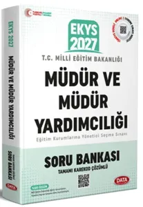 Data Yayınları 2027 MEB EKYS Müdür ve Müdür Yardımcılığı Soru Bankası - Maarif Modele Göre