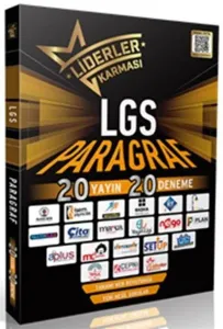 Liderler Karması 8. Sınıf LGS Paragraf Denemeleri 20 Yayın 20 Deneme