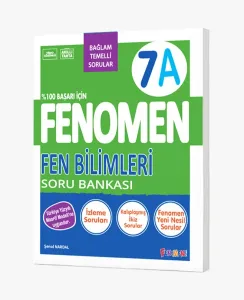 FENOMEN 7. SINIF FEN BİLİMLERİ SORU BANKASI (A)