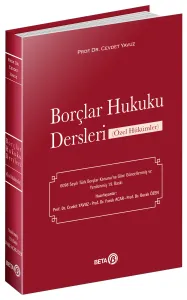 Borçlar Hukuku Dersleri (Özel Hükümler)