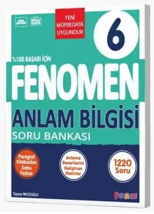 Fenomen Okul Yayınları 6. Sınıf Anlam Bilgisi Soru Bankası