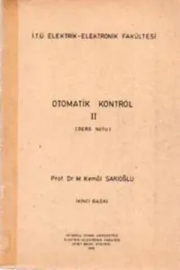 Otomatik Kontrol II Ders Notu