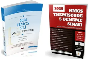 SÜPER FİYAT - Savaş Yayınları 2026 HUKAL HMGS 5'li Çözümlü Deneme Sınavı  + Pelikan Yayınları HMGS Themiscode  Tamamı Çözümlü 5 Fasikül Deneme 2 li Set