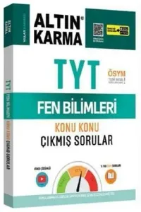 ALTIN KARMA TYT FEN BİLİMLERİ KONU KONU ÇIKMIŞ SORULAR 2027