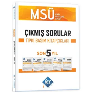 KELEPİR KR Akademi MSÜ Çıkmış Sorular Son 5 Yıl Tıpkı Basım Fasikülleri