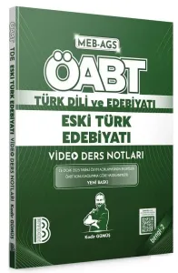 Benim Hocam Yayınları ÖABT MEB-AGS Türk Dili ve Edebiyatı Eski Türk Edebiyatı Video Ders Notları Bengi-2