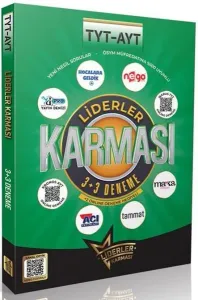 YKS TYT AYT LİDERLER KARMASI 3 + 3 DENEME