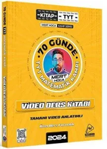 Mert Hoca Yayınları 2024 70 Günde TYT Matematik Kampı Video Ders Kitabı Mert Hoca