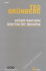 Anlam Kavramı Üzerine Bir Deneme -        2019