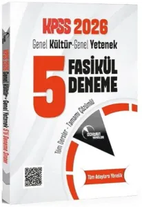 Doktrin Yayınları 2026 KPSS Genel Yetenek Genel Kültür 5 Deneme Fasikül Çözümlü