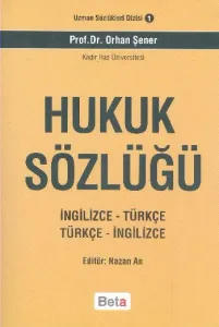 Hukuk Sözlüğü İngilizce-Türkçe Türkçe-İngilizce