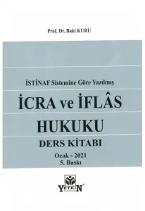 İcra ve İflâs Hukuku Ders Kitabı