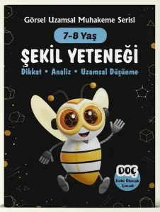 Dahi Olacak Çocuk 7-8 Yaş Şekil Yeteneği Görsel Uzamsal Muhakeme Serisi