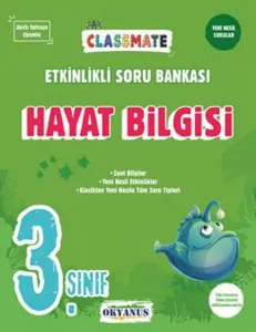 KELEPİR Okyanus Yayınları 3. Sınıf Hayat Bilgisi Classmate Etkinlikli Soru Bankası
