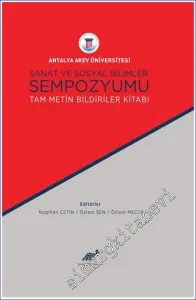 Sanat ve Sosyal Bilimler Sempozyumu : Tam Metin Bildiriler Kitabı -        2021