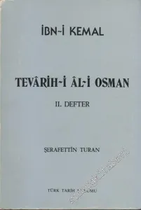 Tevarih-i Al-i Osman 2. Defter -        1983