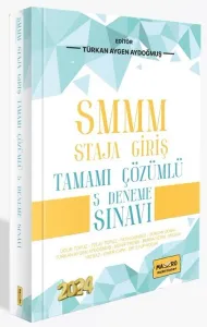 Makro Kitap Yayınları 2024 SMMM Staja Giriş 5 Deneme Çözümlü