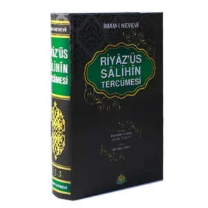 Riyaz' üs Salihin (Tek Cilt-büyük boy şamua)