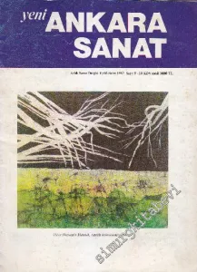 Yeni Ankara Sanat Dergisi - Sayı: 9 - 10      Eylül - Ekim