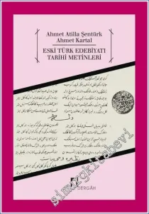 Eski Türk Edebiyatı Tarihi Metinleri -