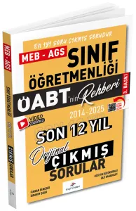 Dizgi Kitap Yayınları 2026 ÖABT MEB-AG'nin Rehberi Sınıf Öğretmenliği Çıkmış Sorular Son 12 Yıl Çözümlü