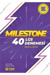 TEAM MİLESTONE 8.Sınıf İNGİLİZCE 40 DENEME