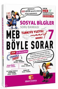 Sinan Kuzucu Yayınları 7. Sınıf Sosyal Bilgiler Soru Bankası 2028 Lgs Ön Hazırlık