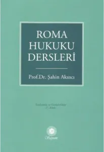 Roma Hukuku Dersleri