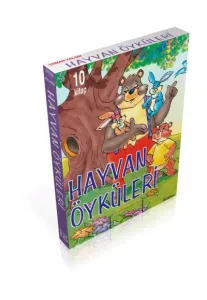 Hayvan Öyküleri Seti (Kutulu-10 Kitap-1 Test)
