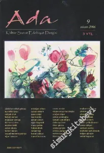 Ada Kültür Sanat Edebiyat Dergisi - Sayı: 9    1  Nisan